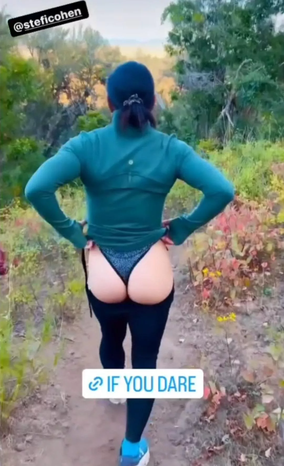 Stefi Cohen booty slip