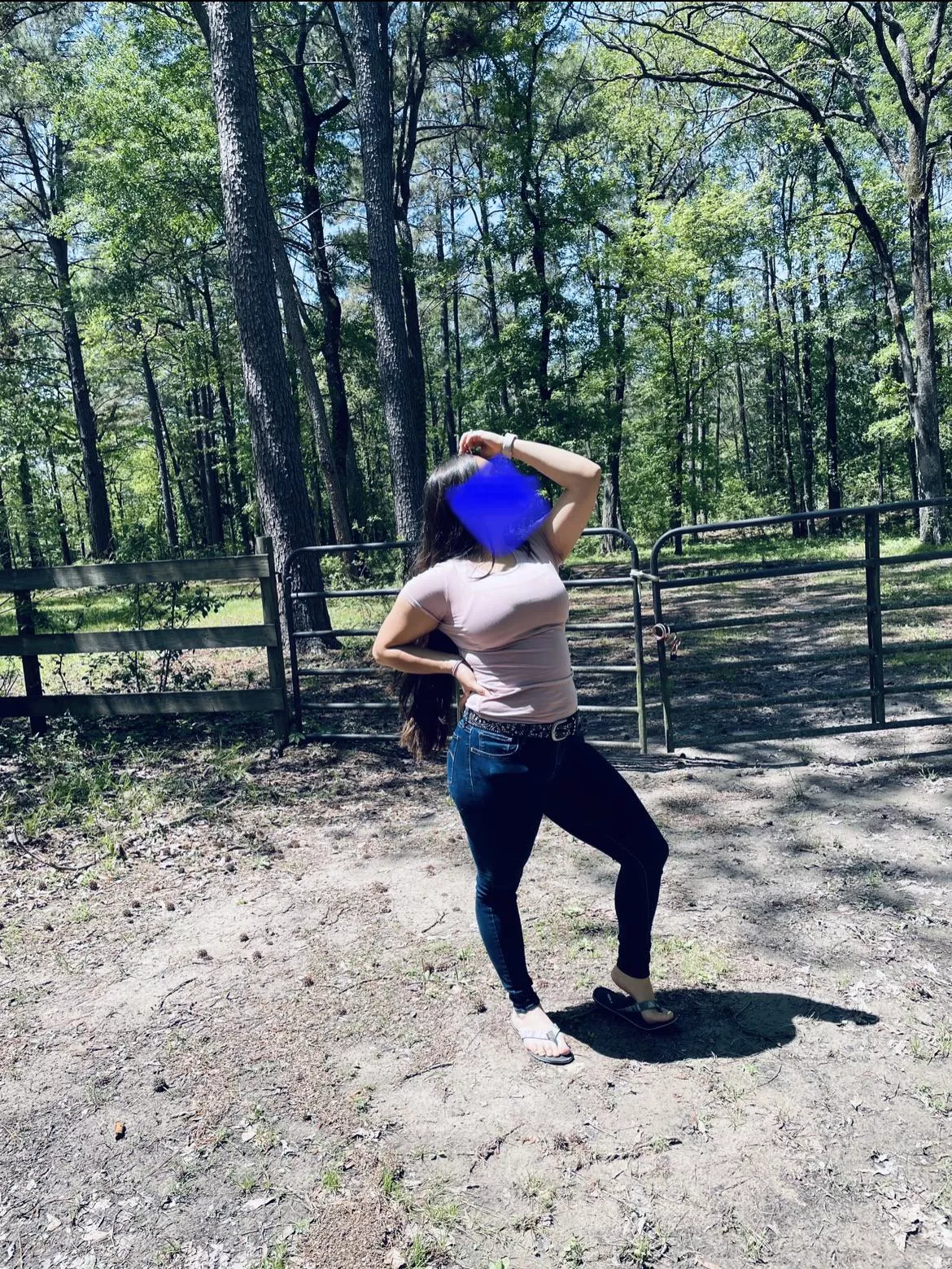 visiting my uncles ranch