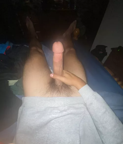 Would you ride my cock😁?