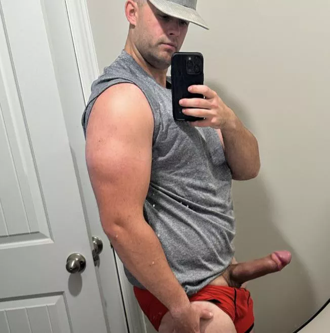 (32) Rock hard and bored. Is it horny hours yet?