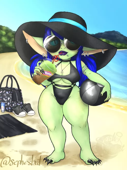 Beach Goblin, by SephEs