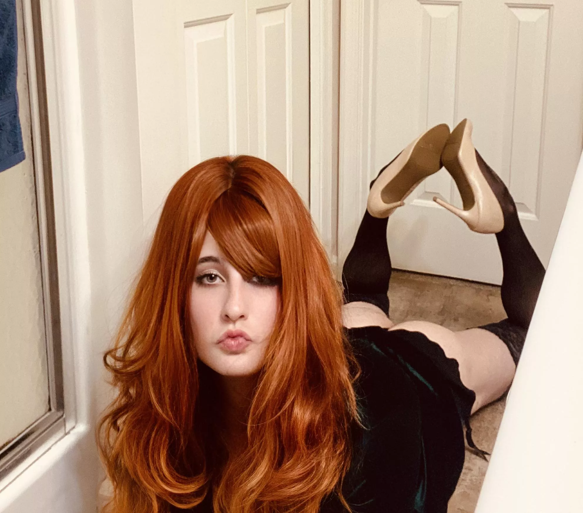 do you want me waiting at home for you like this?