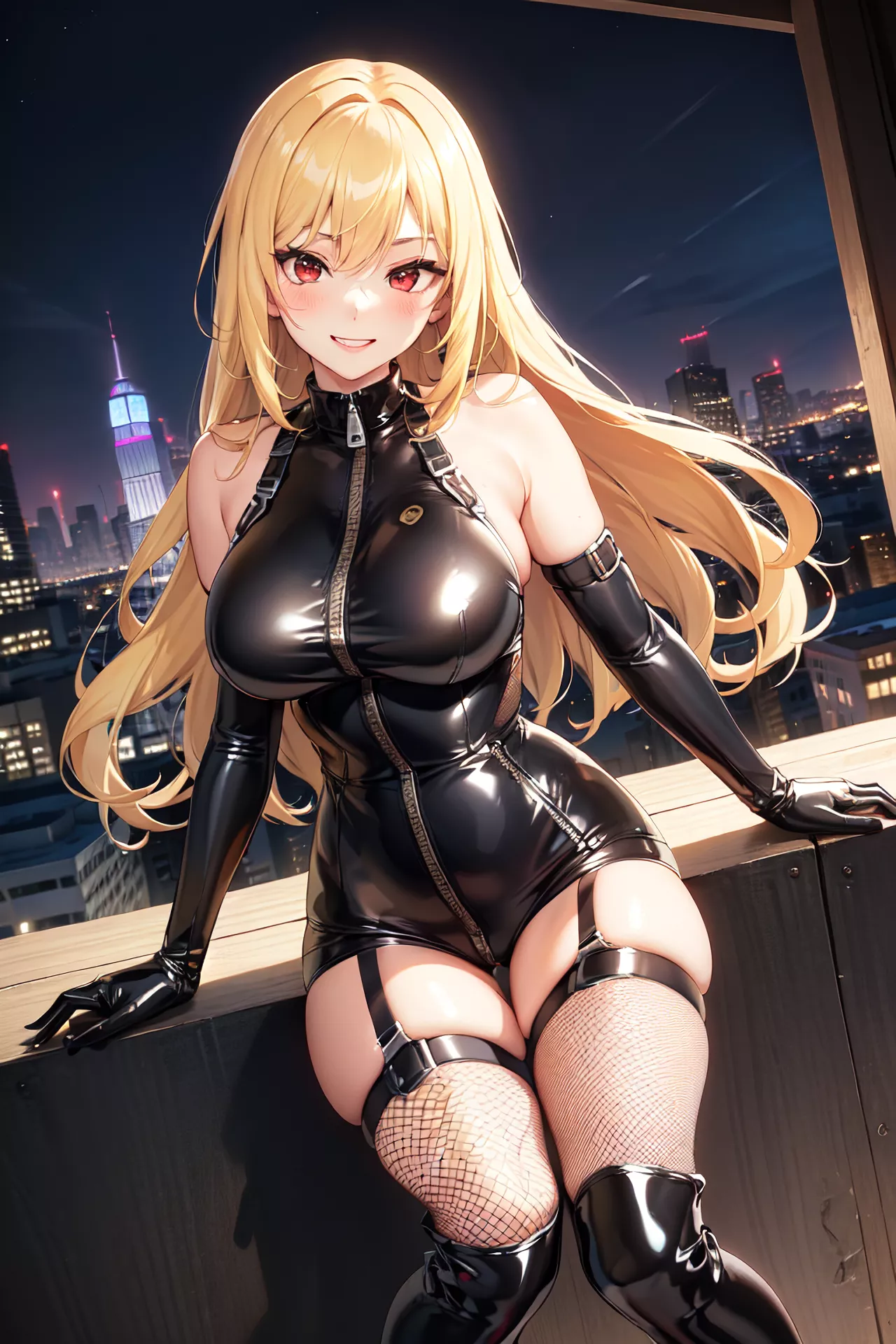 Fish Nets, Thigh Boots, & Garter Straps