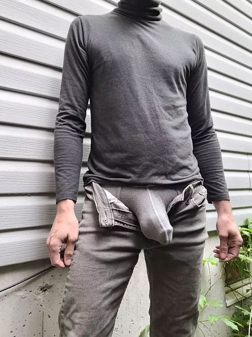 Grey on grey outside