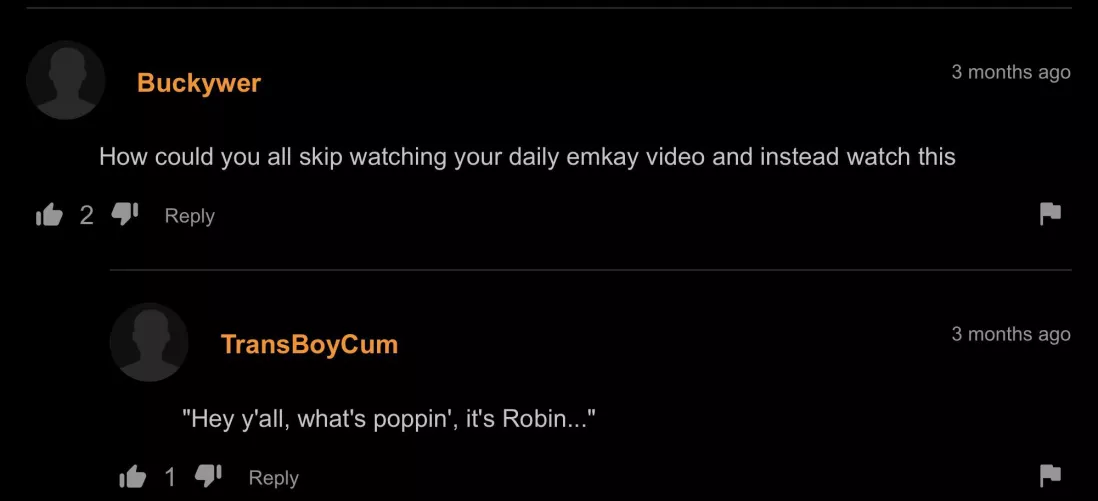 Hey everybody it’s robin