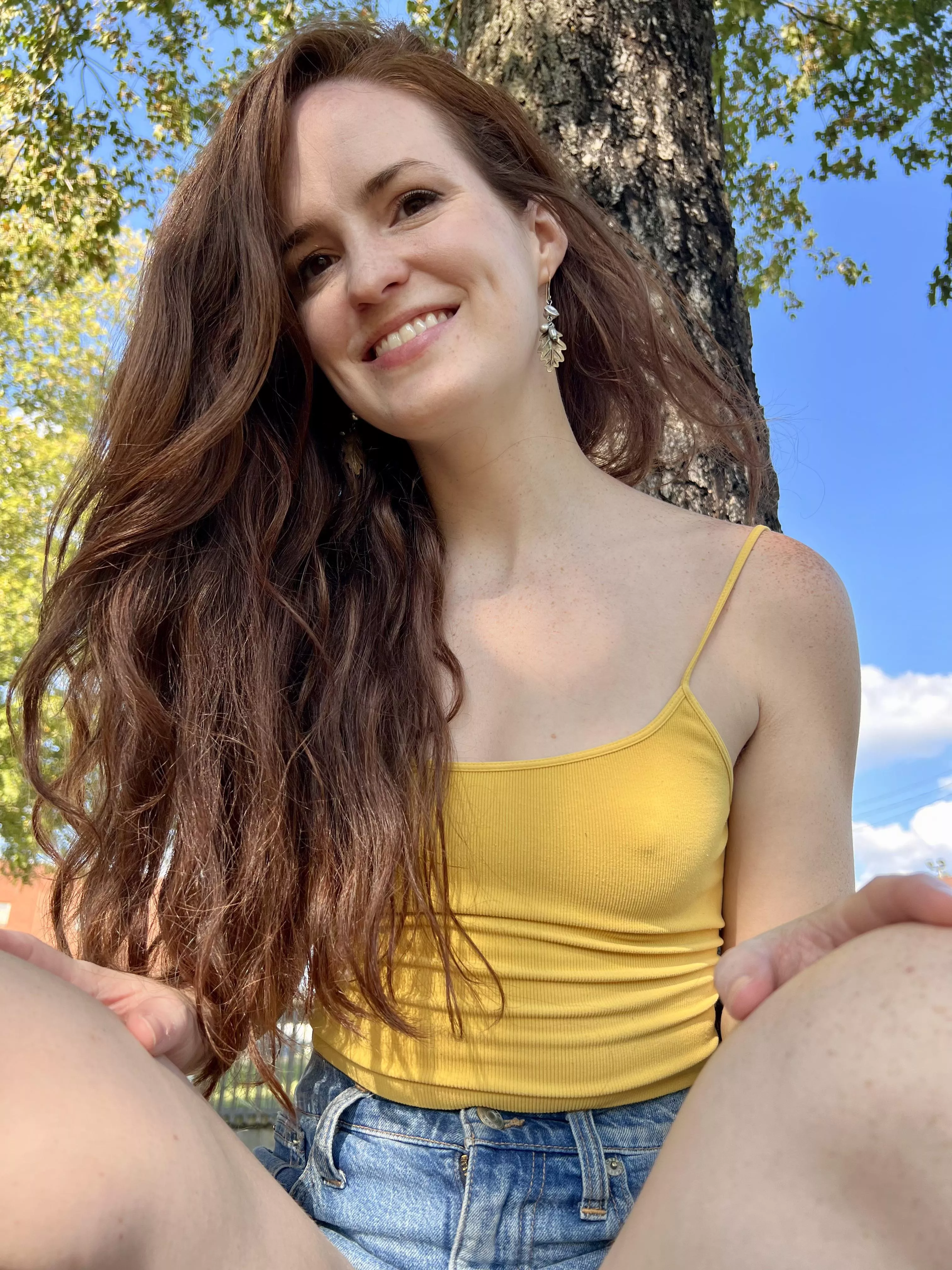 Hot take: Not wearing a bra can be wholesome and sweet too.