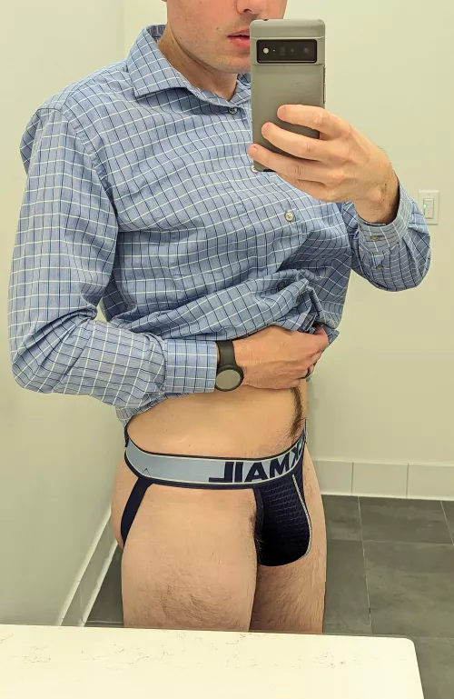 Jockstraps in the office always hit