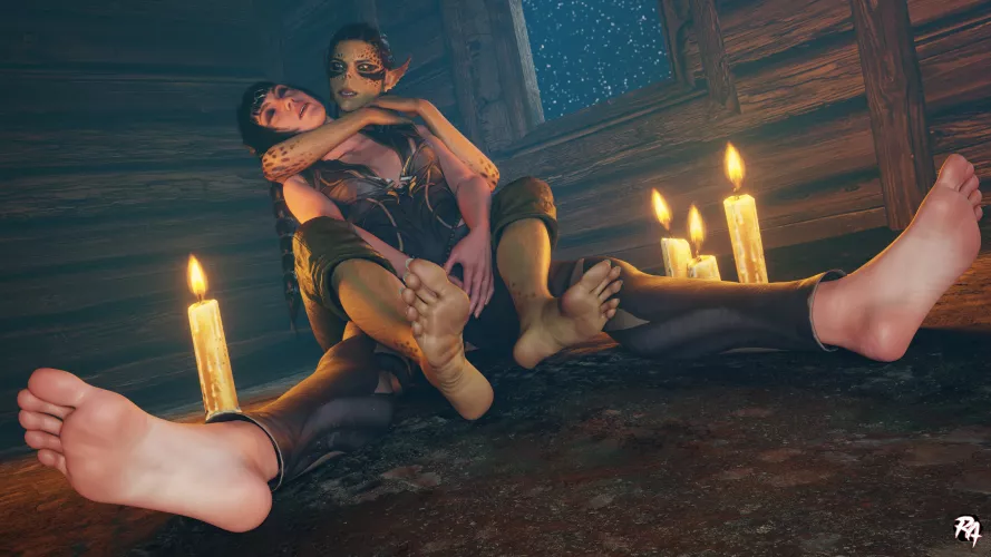 Lae'zel and Shadowheart (RyonAshi) [Baldur's Gate]