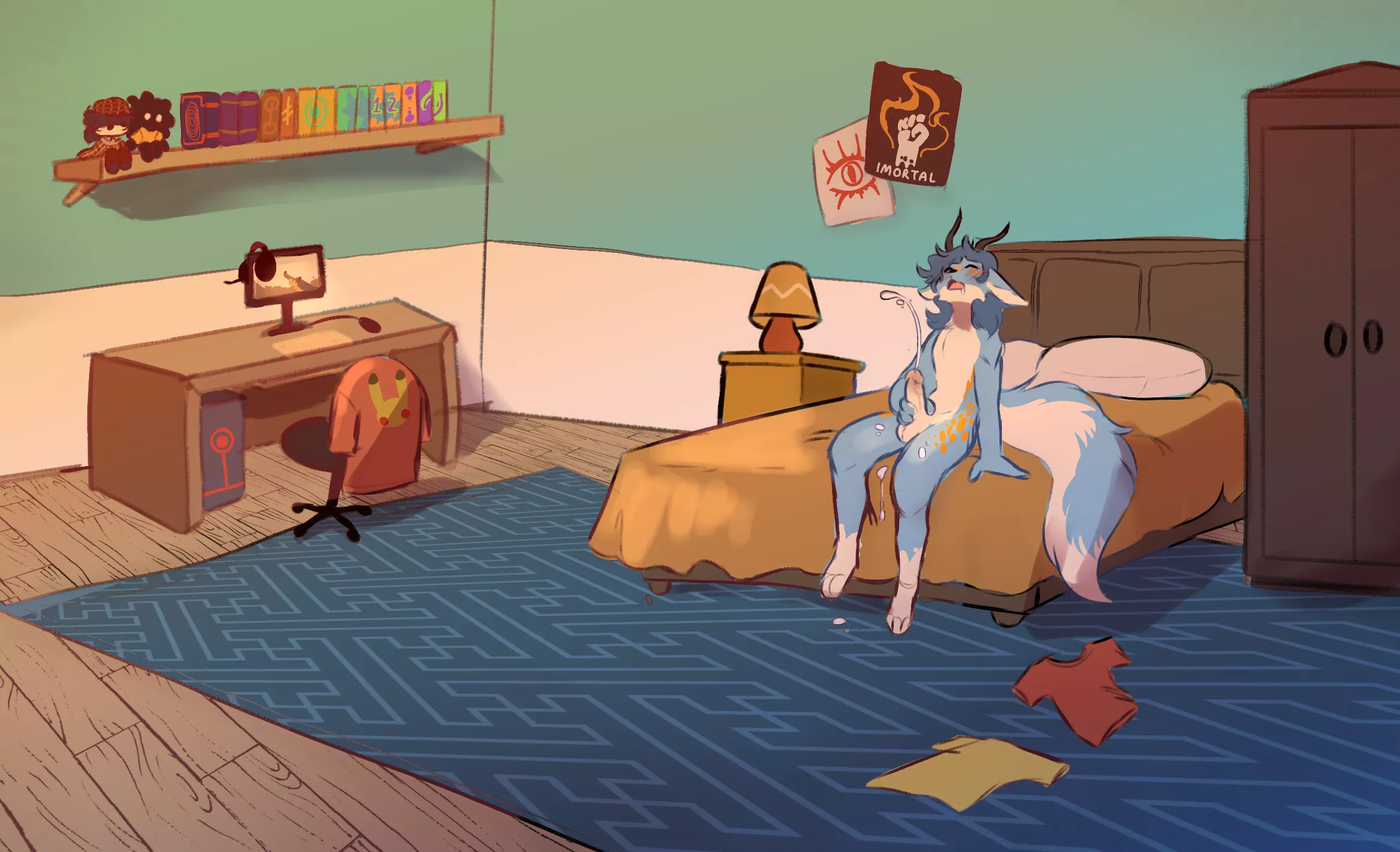 [M] Blowing some steam (art by me)