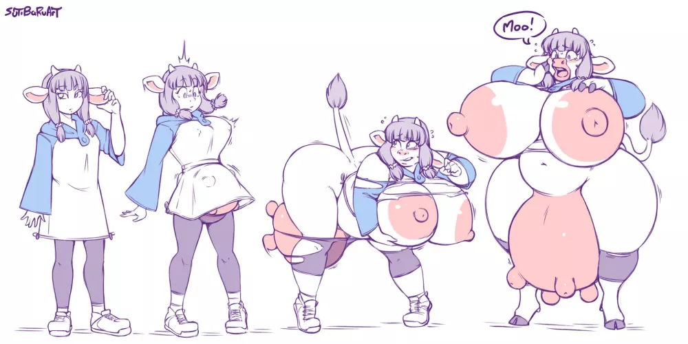 Megumi goes Moo (Sutibaru)