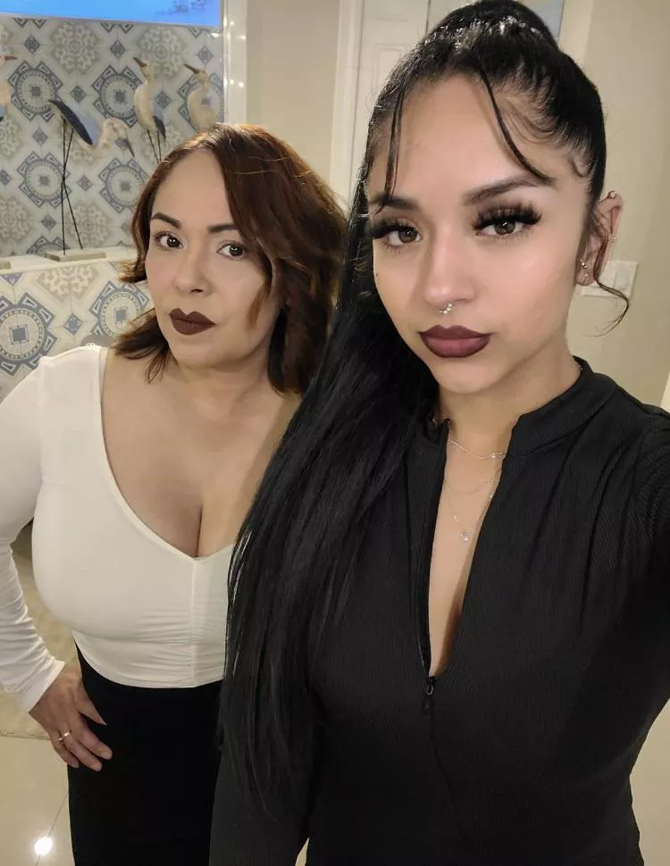 Mom and daughter