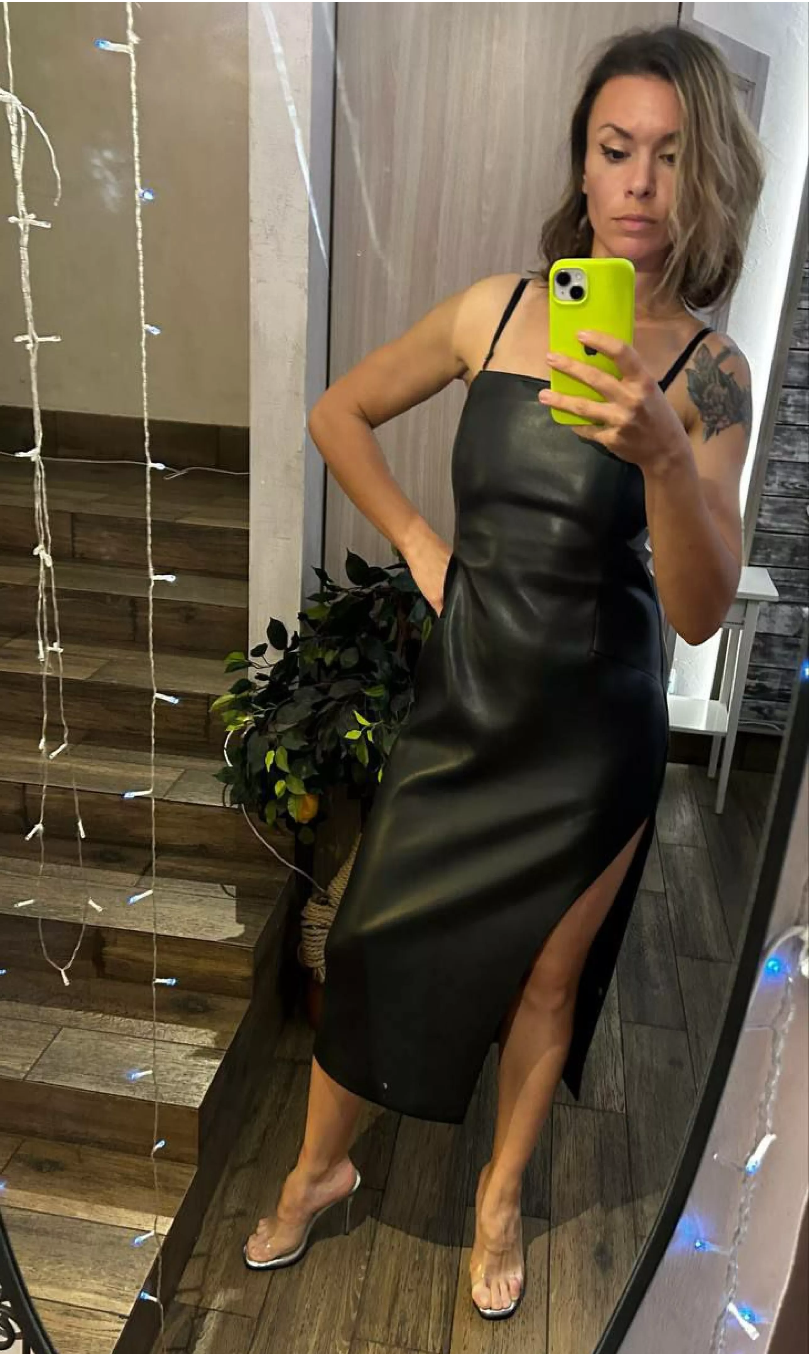 My leather dress
