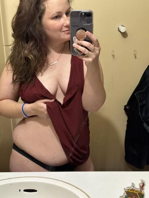 Nothin like a cute black thong