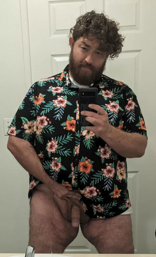 Pants down ,charm way up