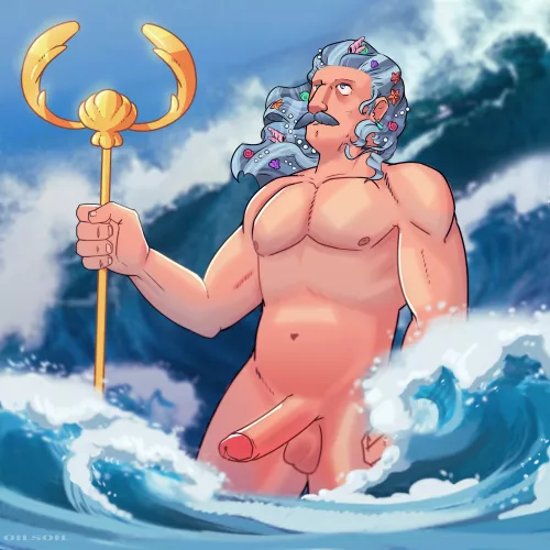 Poseidon (by oilsoil )