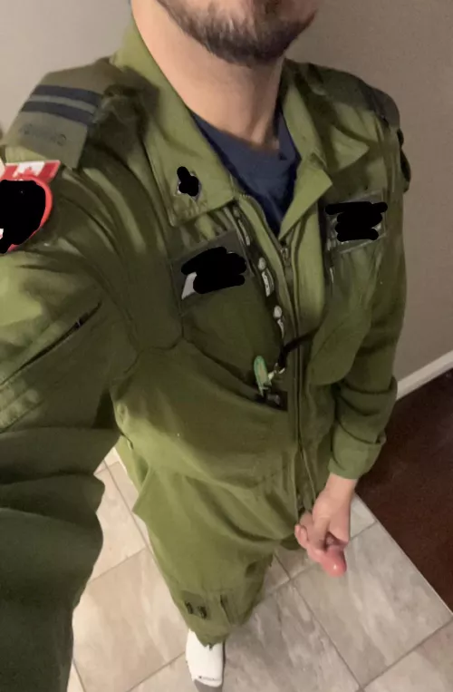 Ready for work but horny as fuck