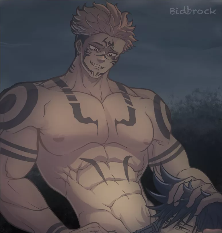 Sukuna x Megumi Fushiguro (Bidbrock)