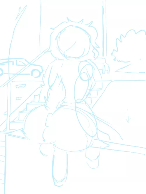 Thoughts on if I should continue this wip? (Art by me)