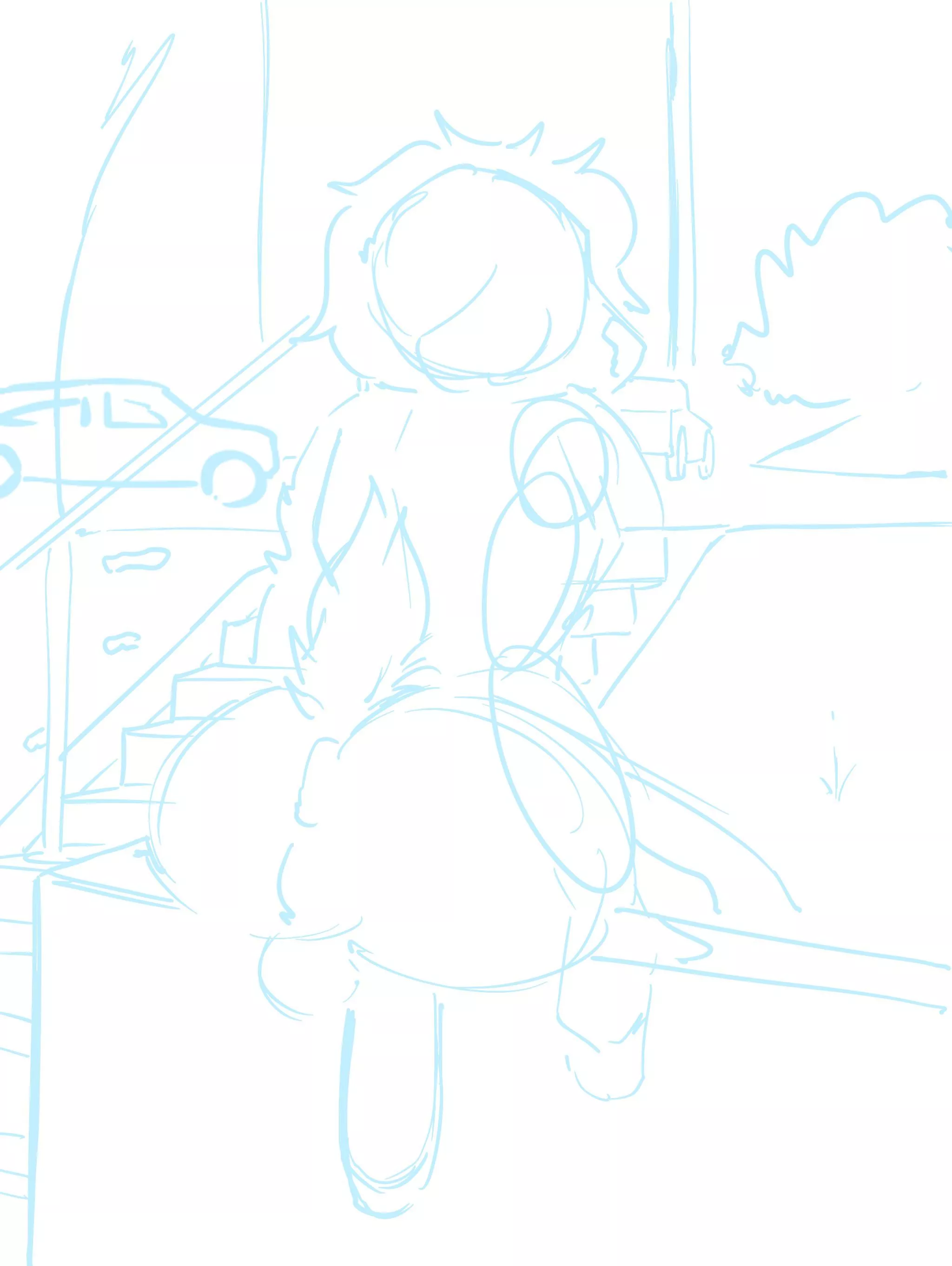 Thoughts on if I should continue this wip? (Art by me)