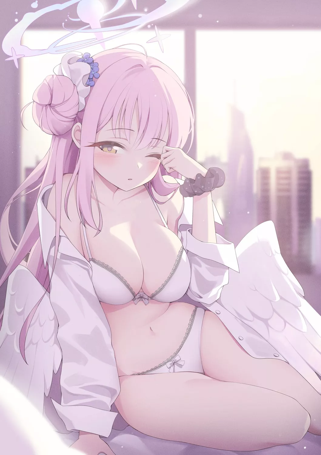 Waking up in the morning