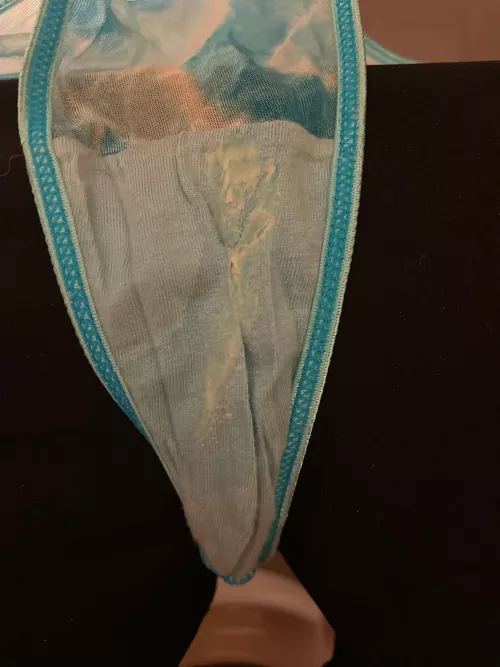 Yoga class made me creamy I guess