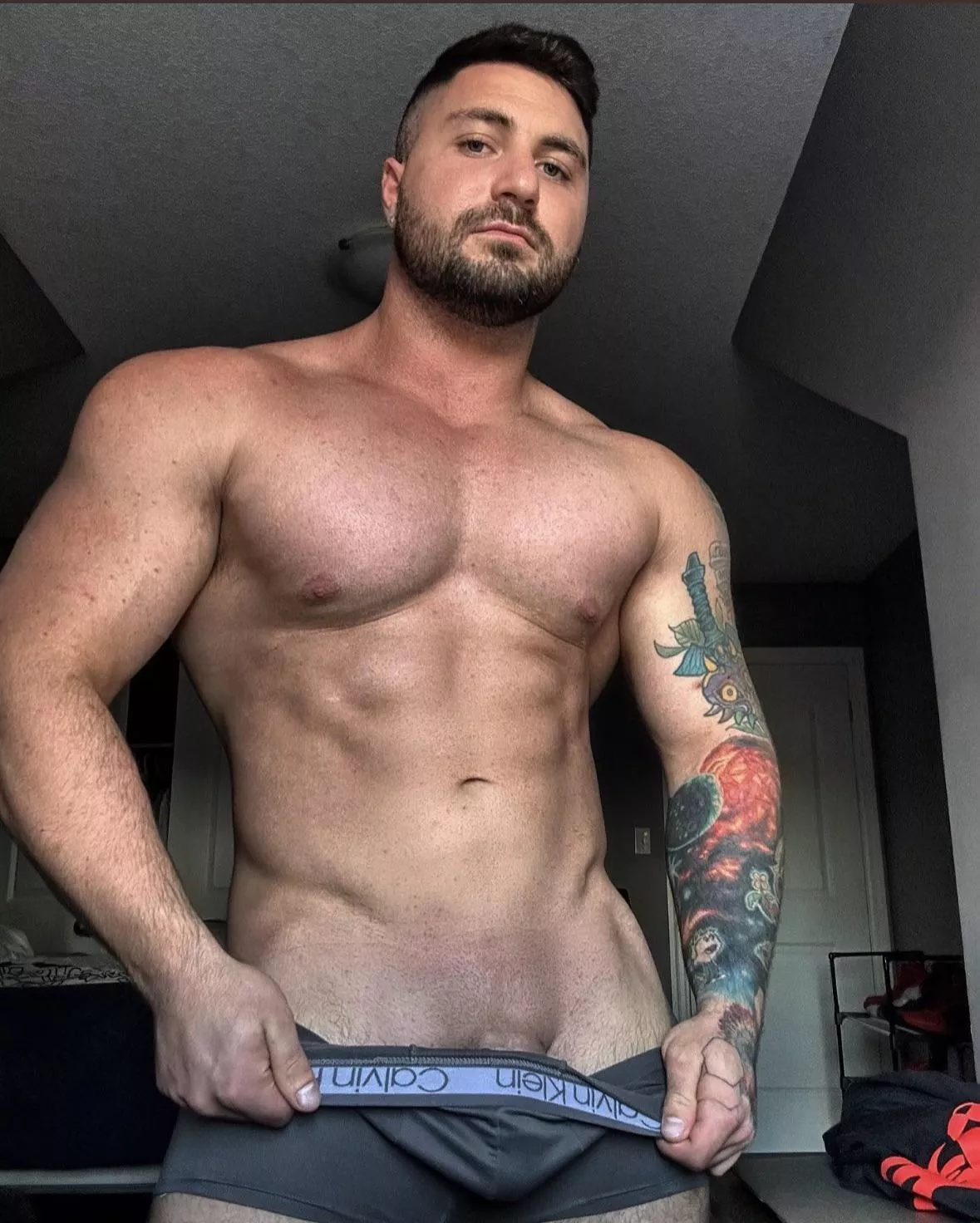 A little bit lower ;)