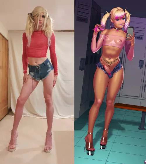 Anyone into cosplay gurls? I'll be your sweet little 🍑