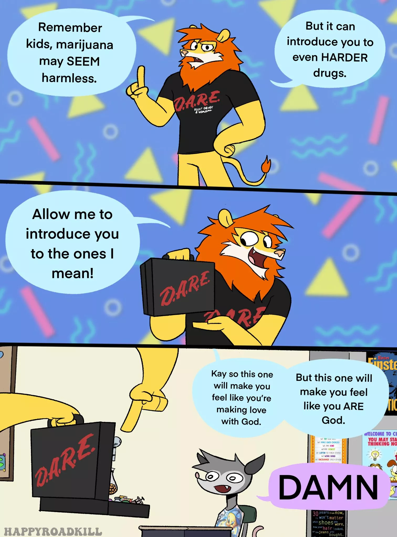 D.A.R.E by happyroadkill