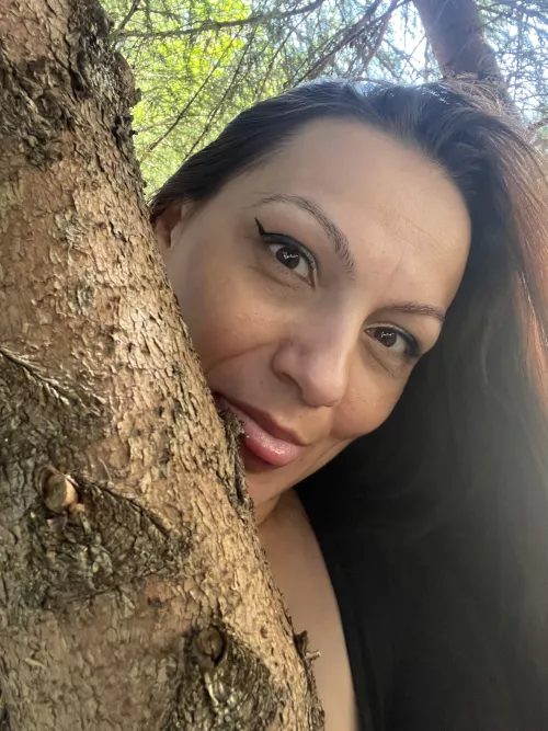 Enjoying a beautiful sunny day