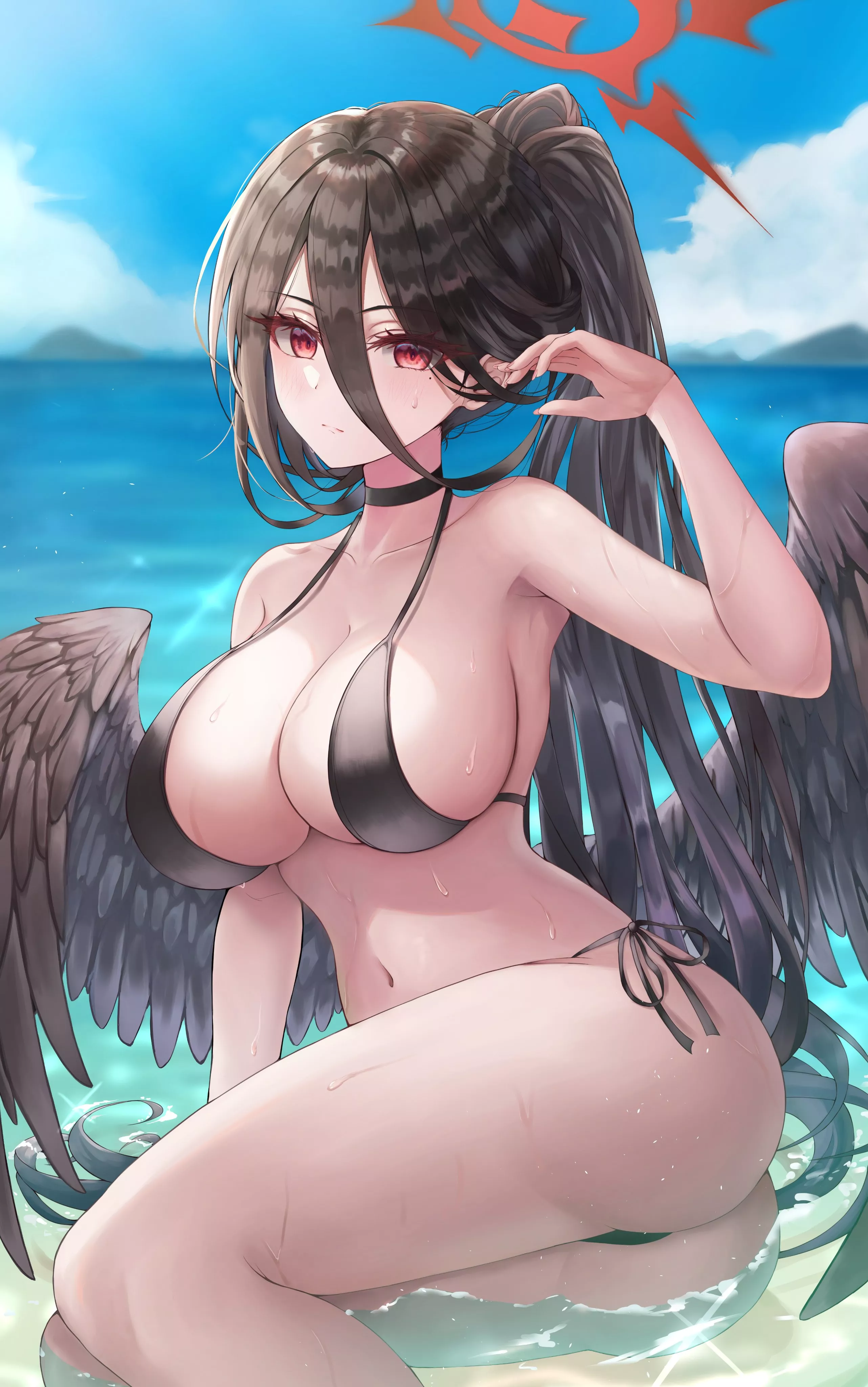 Hasumi desirable (yuuuur1k0) [Blue Archive]