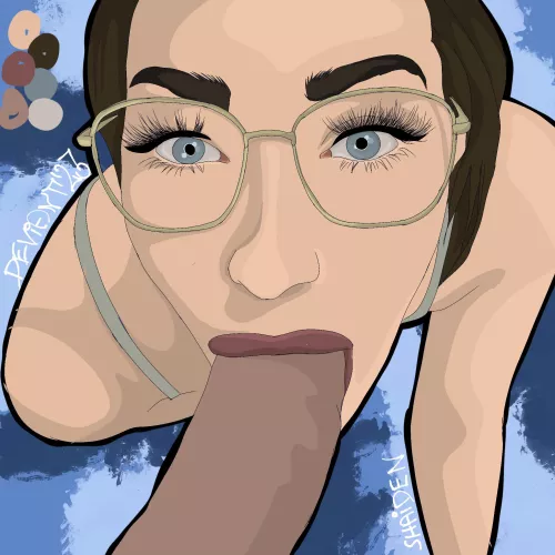 Hi! I look for models who i can draw! I like bdsm kink gag, so i look for someone who want to be draw on this community 😉for attention my draw of shainden roughe