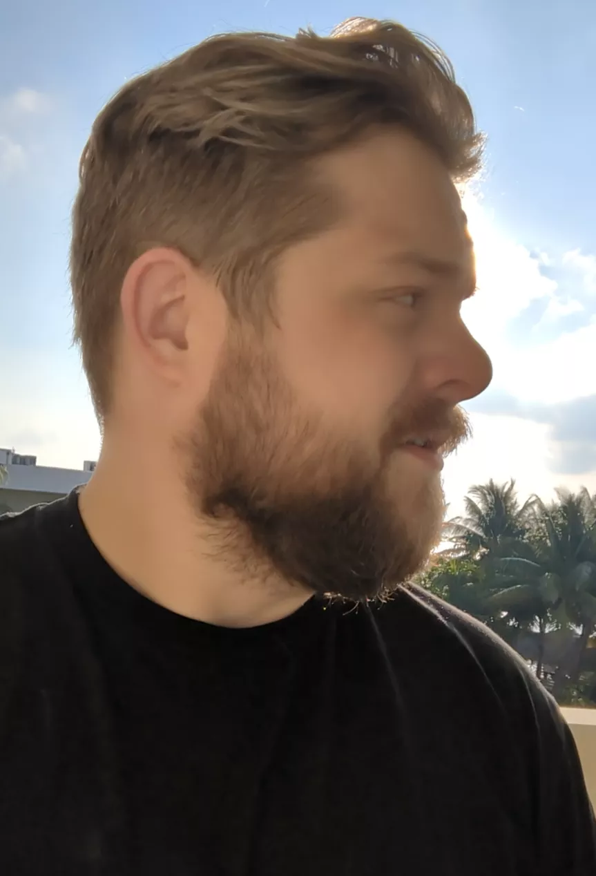 I have the profile of a cartoon.