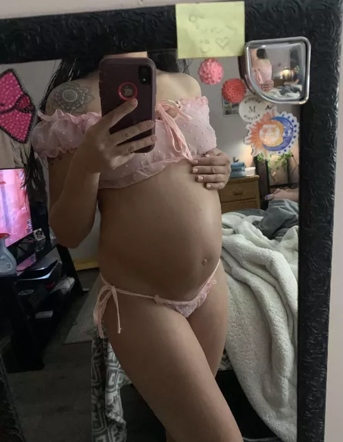I loved my pregnant body 🥺 what do you think?