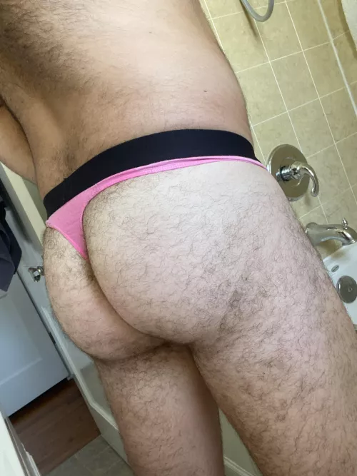 Just got done at the gym. Anyone else wear a thong while working out?