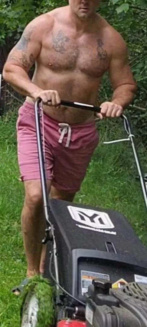 Landscaper heard your man ain't around. [42]