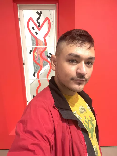 Loving the Keith Herring exhibit