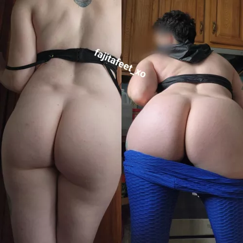 My dimples are cute even when I'm bent over for you