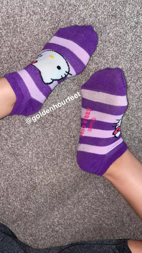 [selling] my cute hello kitty socks😈