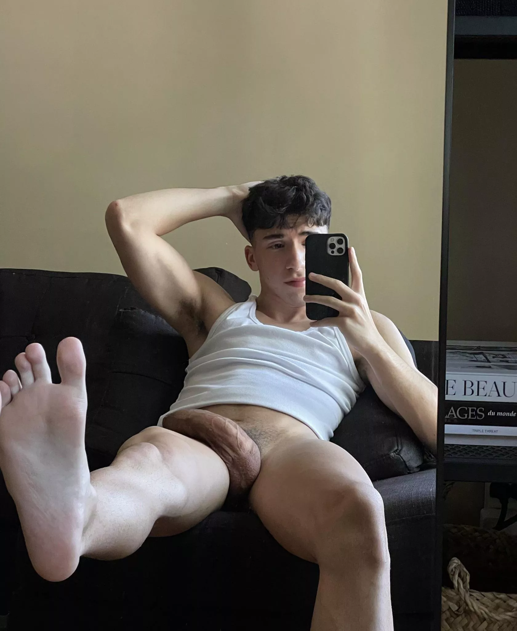 Where did you first look? Cock? Pit? Feet? Face?