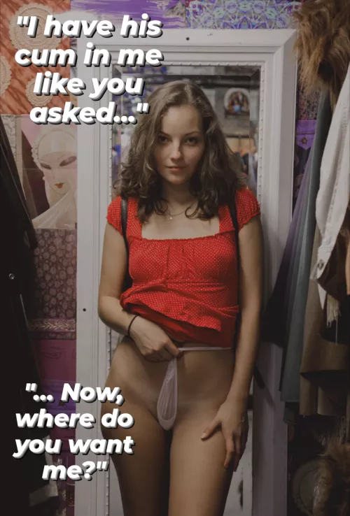 Where do you want me...?