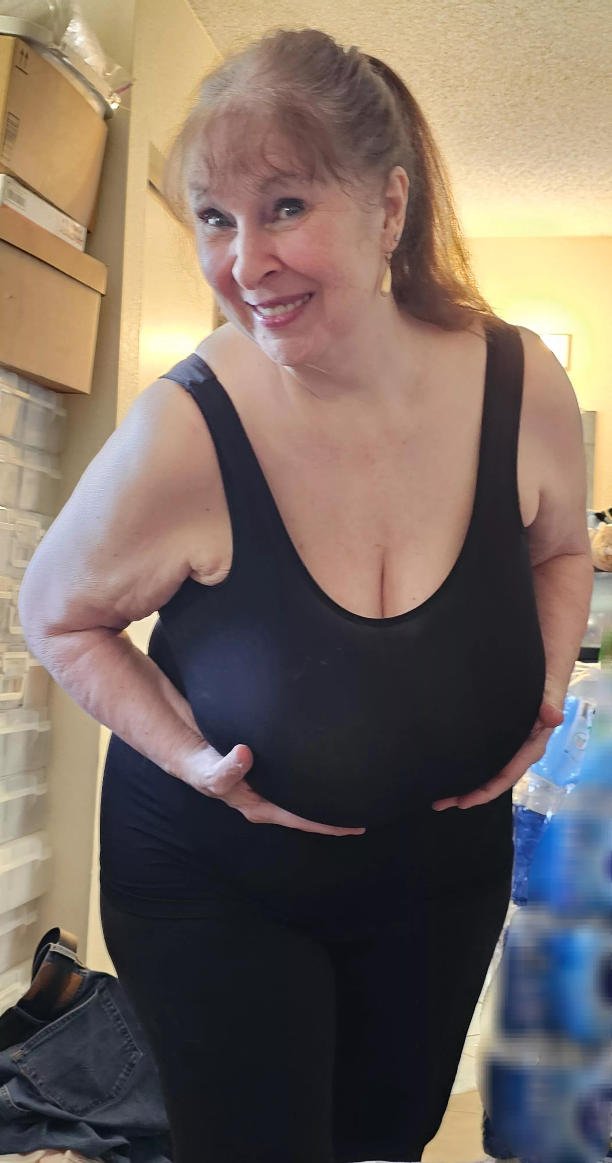 Would you mind holding these?