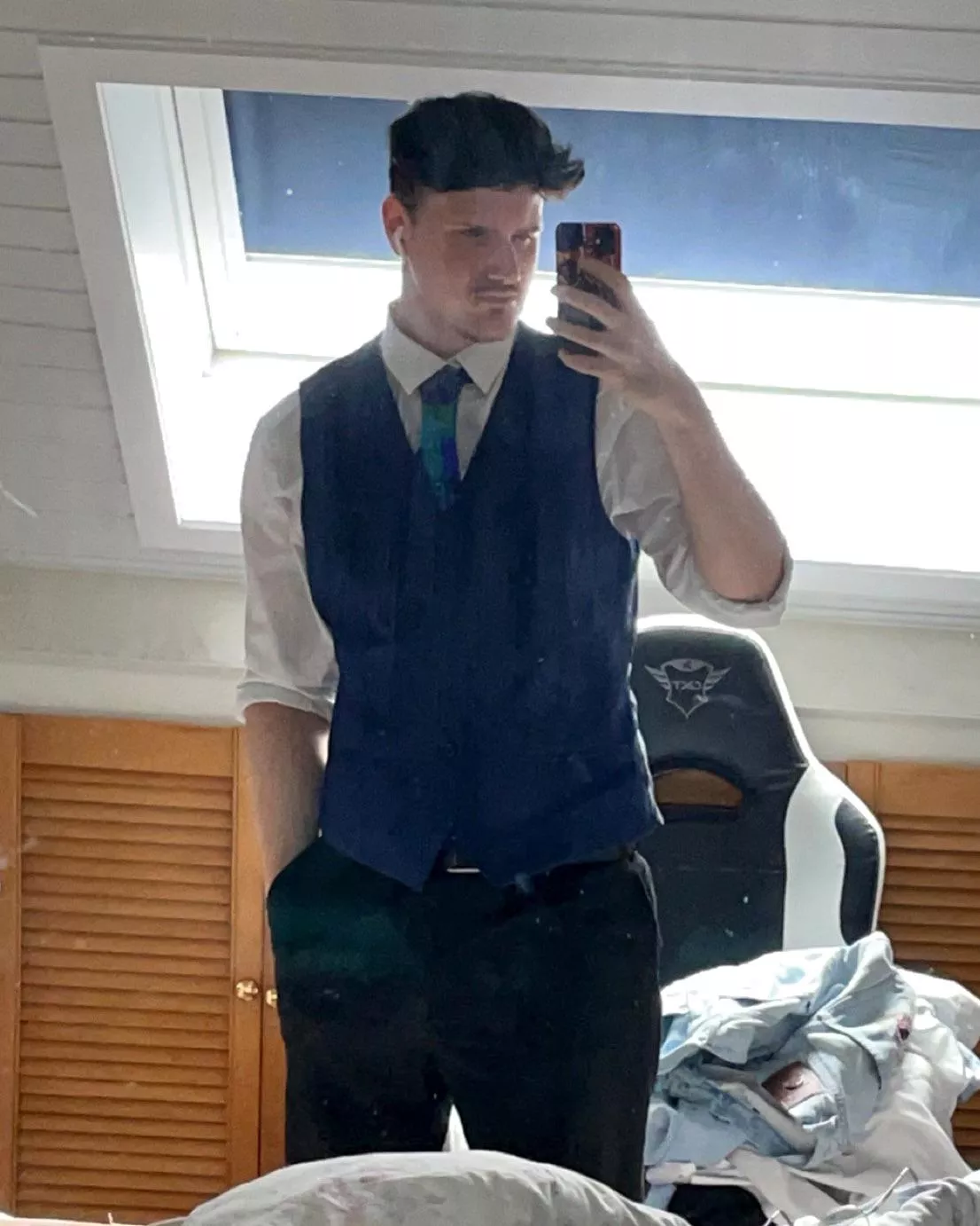 All dressed up for the occasion :))