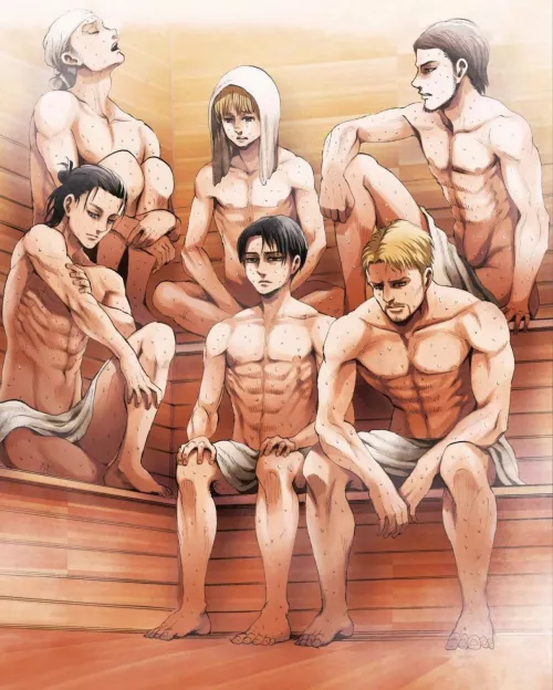 Anyone trying to get in the sauna?