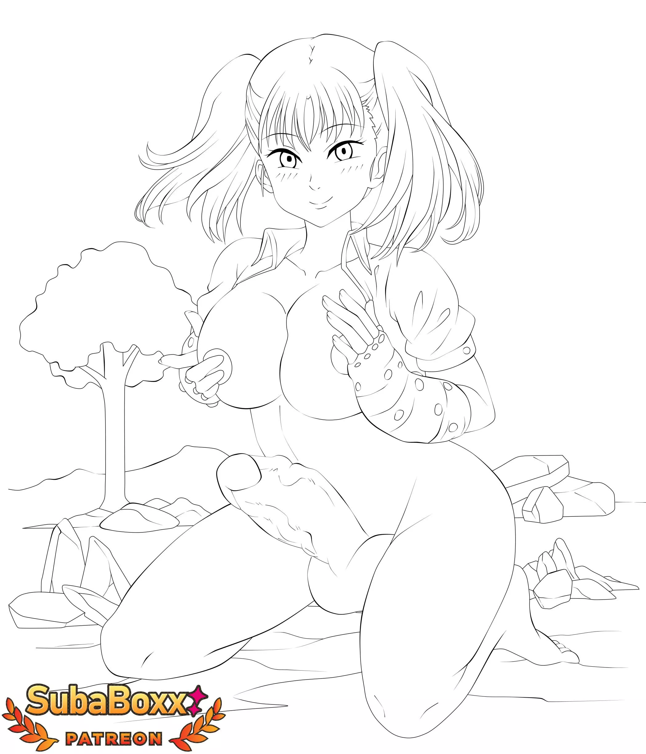 Diane proving that big girls need love too!