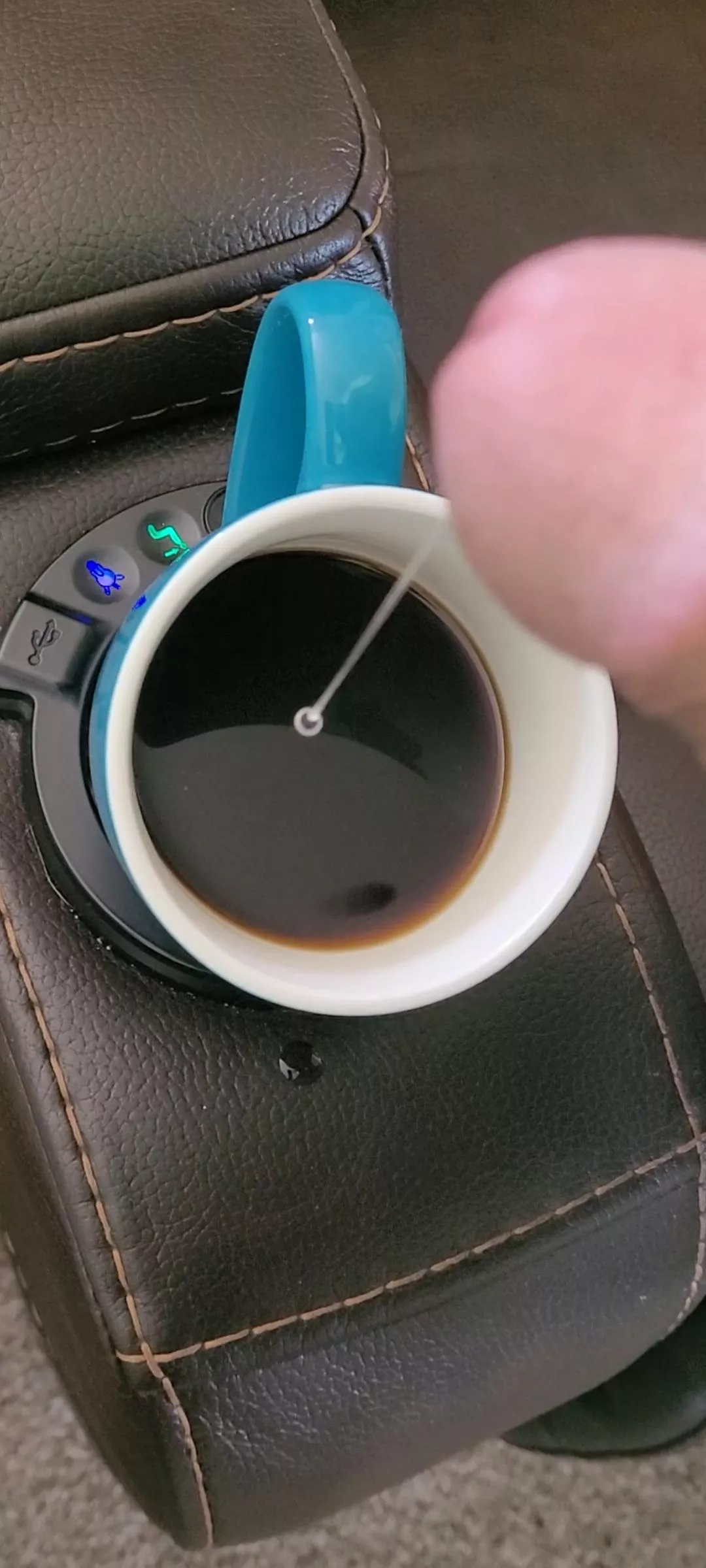 I like cream in my coffee ☕️ 😋