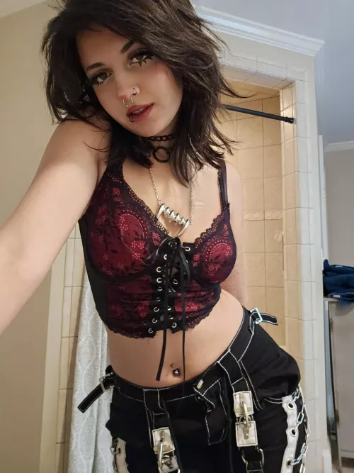 just a small metal girl in a big metal world