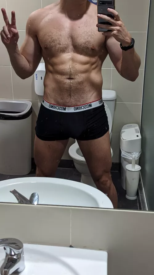 Just finished my workout [M]