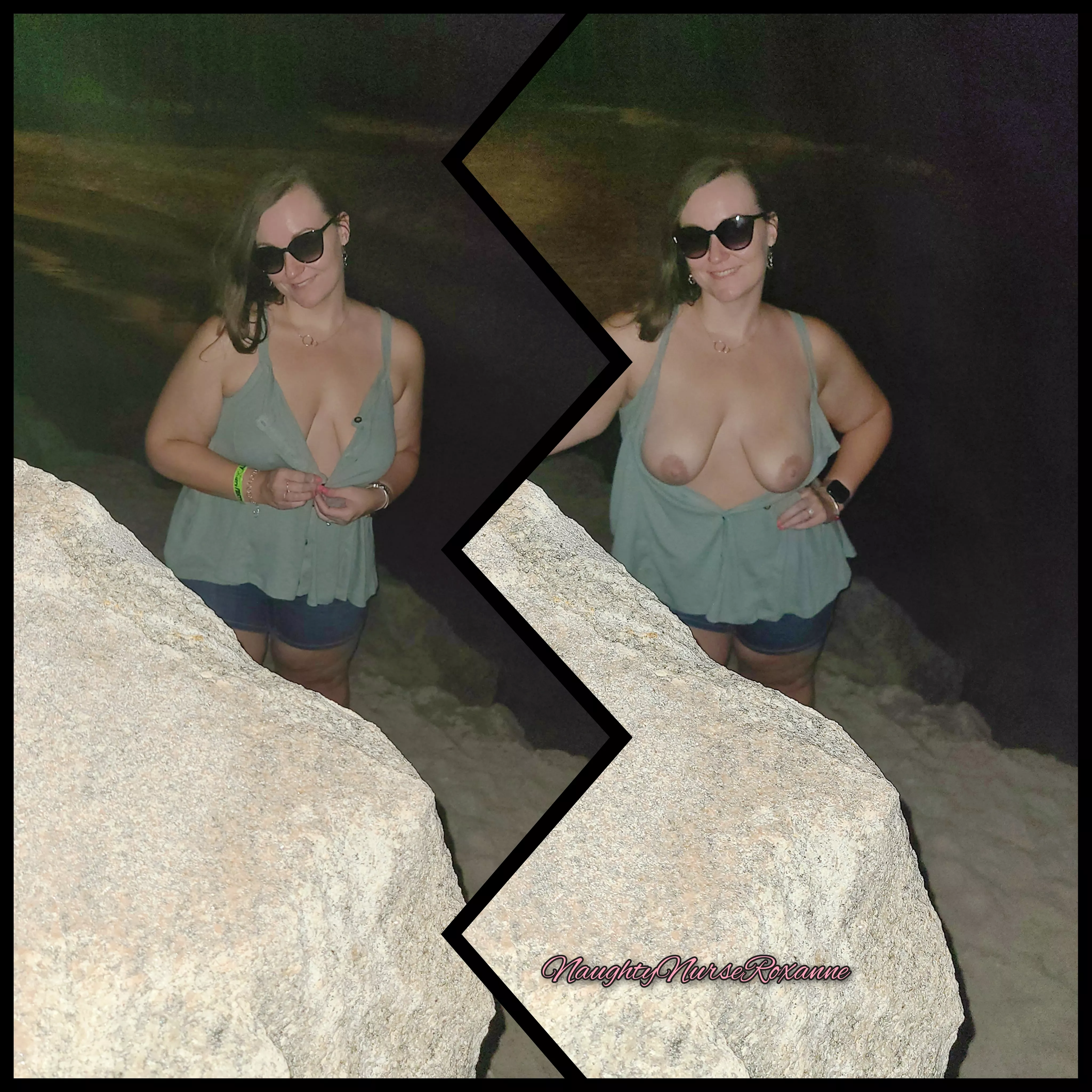 On and off at the beach [image]