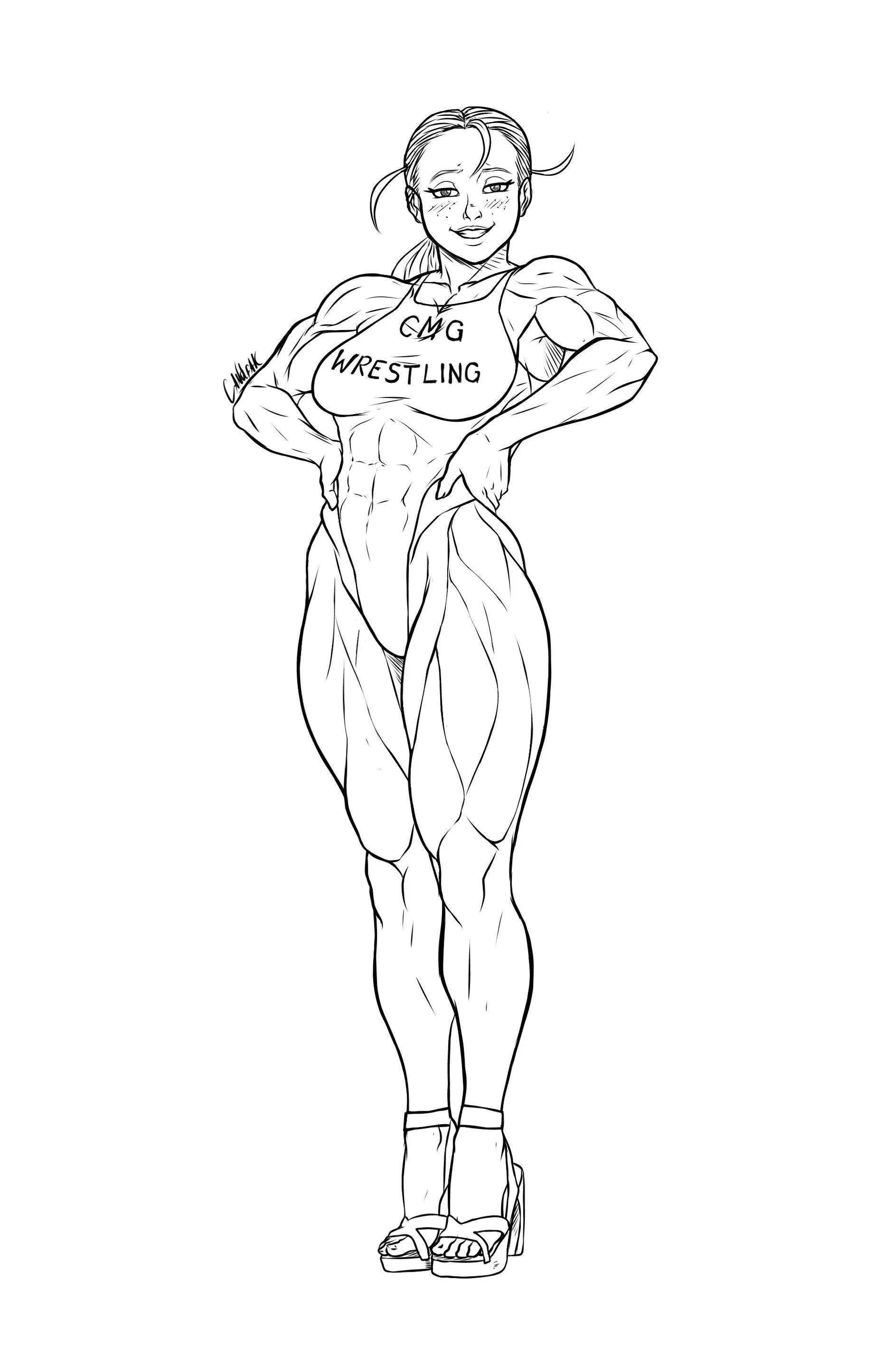 Posed Muscle (@thekandfaktory) [@CGjim]