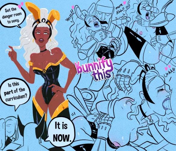 Storm gets Bunnified! (X-Men) [BunnifyThis]